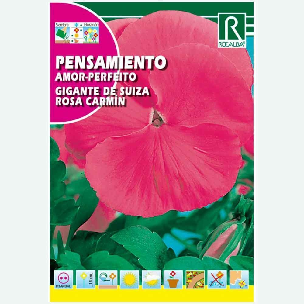 PENSAMIENTO GIG.DE SUIZA ROSA CARMIN - SOBRE DE SEMILLAS 0,5G