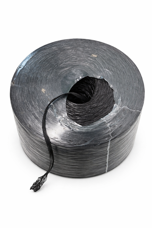 Rollo de Rafia Agrícola Negra 5 kg – Hilo Tutor Profesional