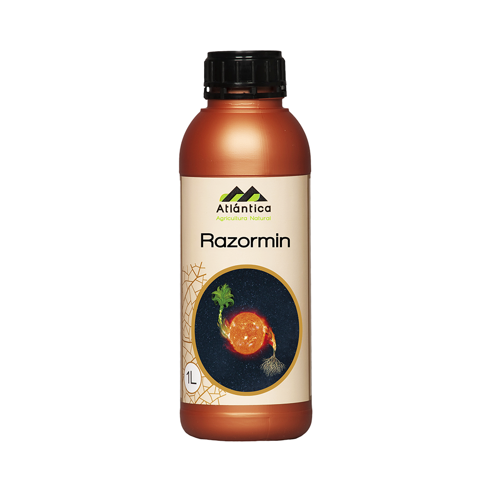 Razormin® 1 L. Bioestimulante Total para Huerto y Plantas | Activa Raíz y Crecimiento