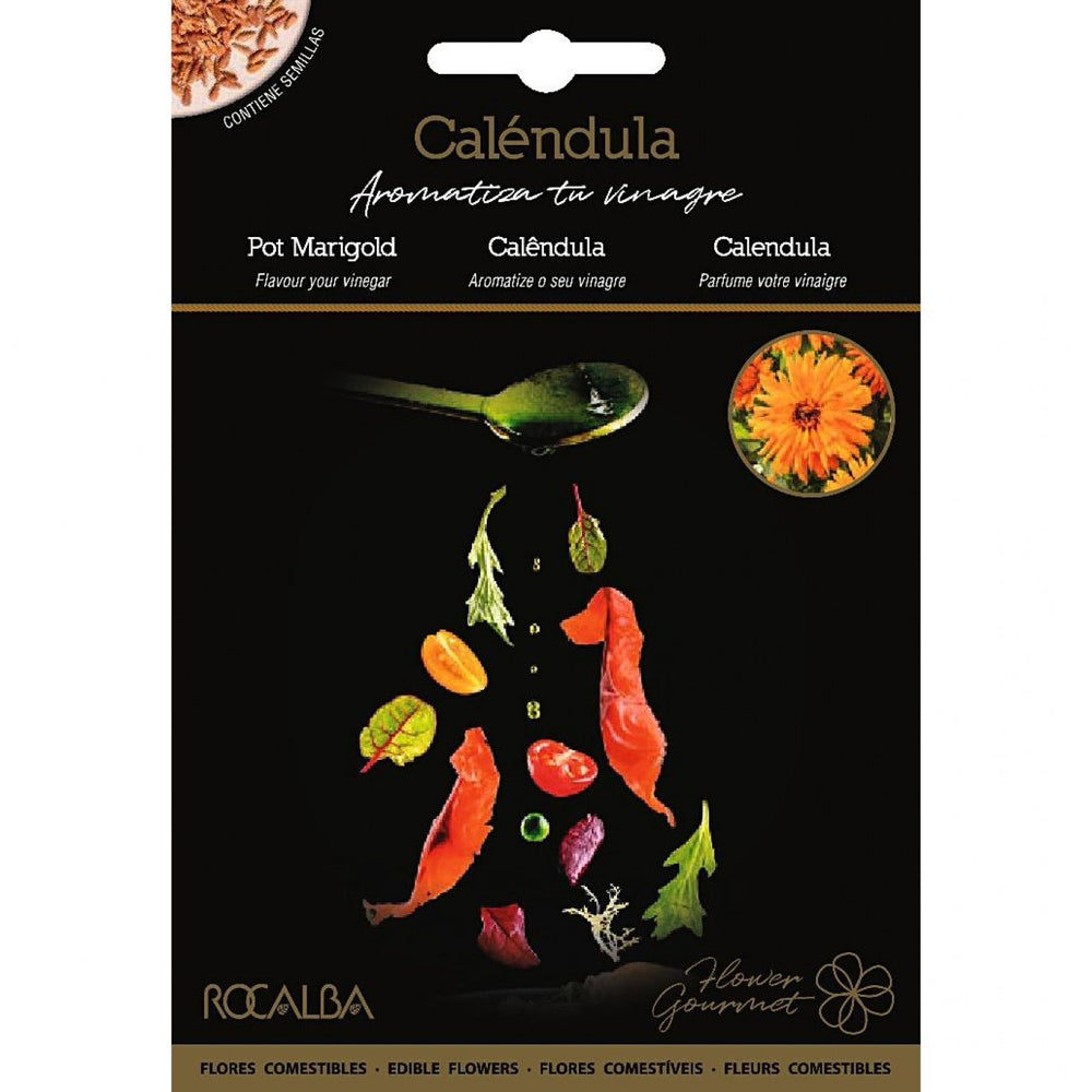 SEM. CALÊNDULA "SABORA SEU VINAGRE" - ROCALBA GOURMET