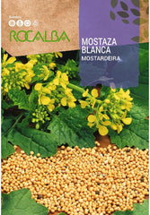 SEMENTE DE MOSTARDA BRANCA 10GR.