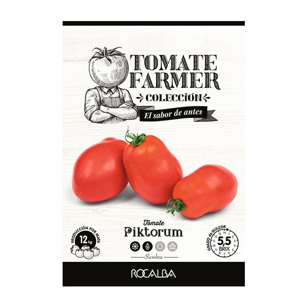 SEMENTE DE TOMATE PIKTORUM 19-21GR - ROCALBA