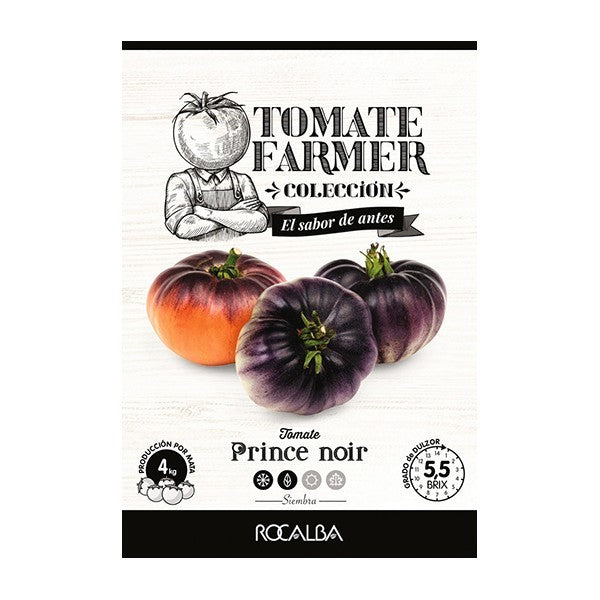 SEMILLA TOMATE PRINCE NOIR 10GR - ROCALBA