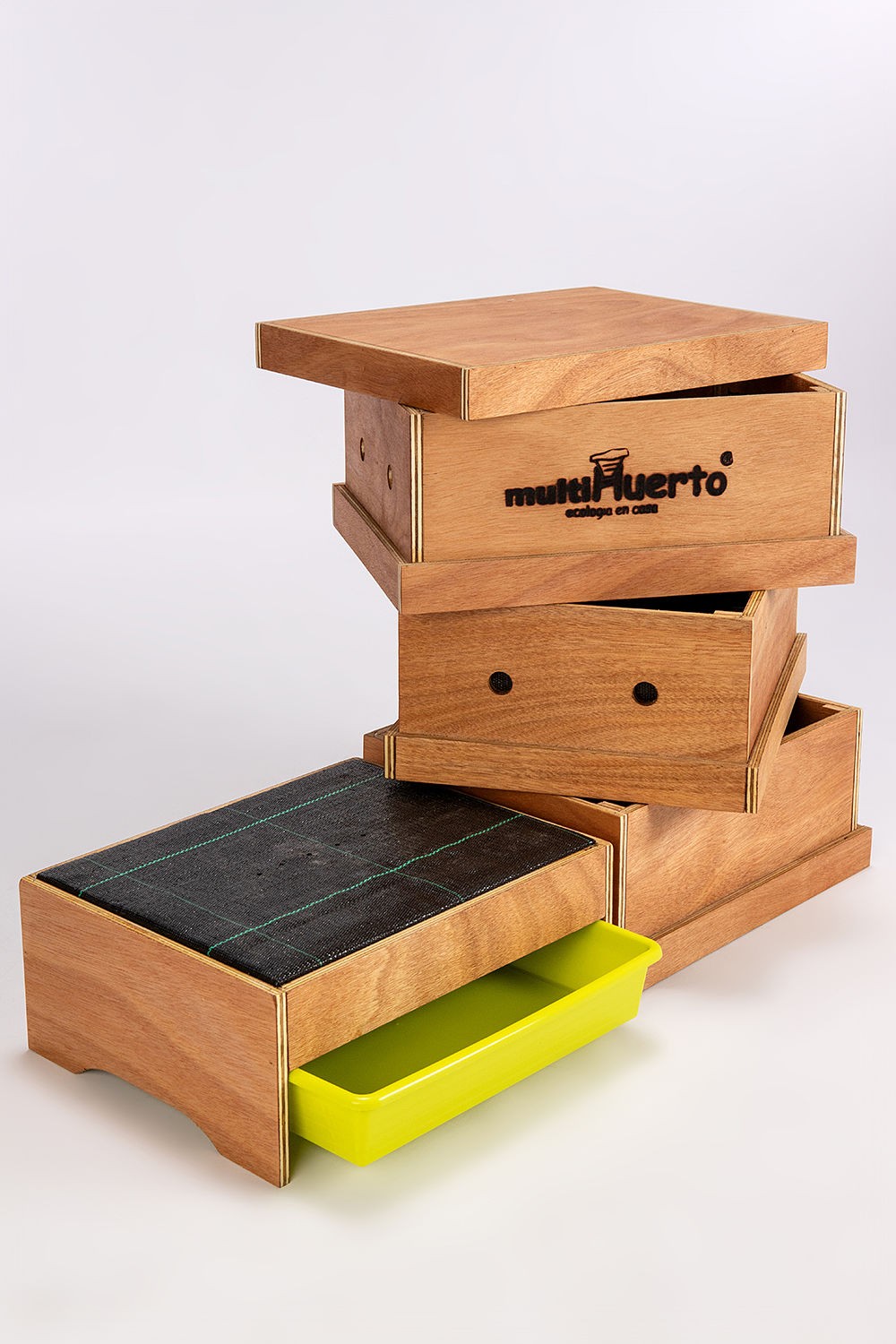 VERMICOMPOSTOR LDLH WORMHOGAR 31X39X58CM