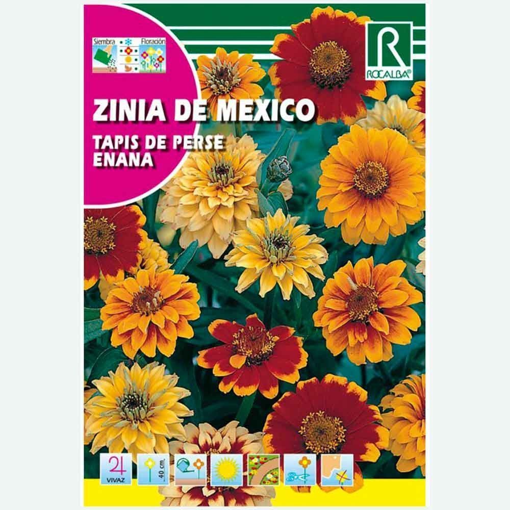 ZINIA DE MEXICO TAPIS DE PERSE NAIN - ENVELOPPE DE GRAINES 3G